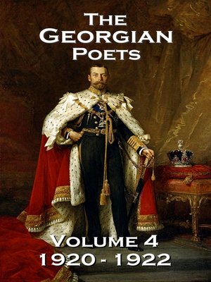 cover image of The Georgian Poets, Volume 4